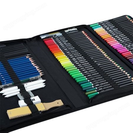 H&B216件彩铅绘画套装油性彩色铅笔批发美术素描多色环保文具跨境