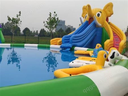儿童水上乐园租赁 水池 泡沫机 泡泡机 儿童滑梯 水上闯关