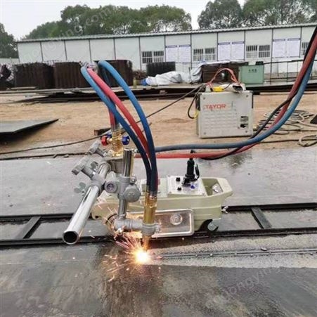 轨道式钢板直线切割机 火焰切割机 CG1-30半自动气割机