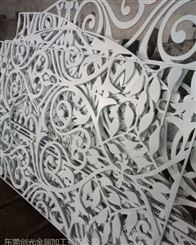 ***铝板镂空雕花-用于酒店屏风窗花加工定制