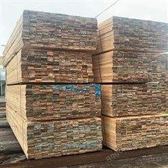 云杉工地木方 木质材料 不易劈裂工程方木 方形条木
